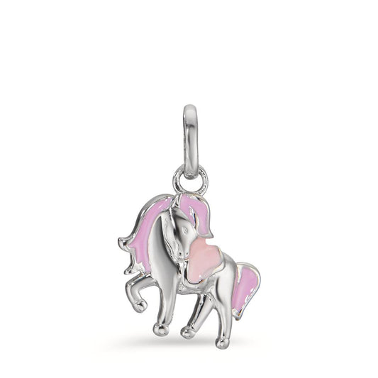 Pendant Silver Rhodium plated Unicorn