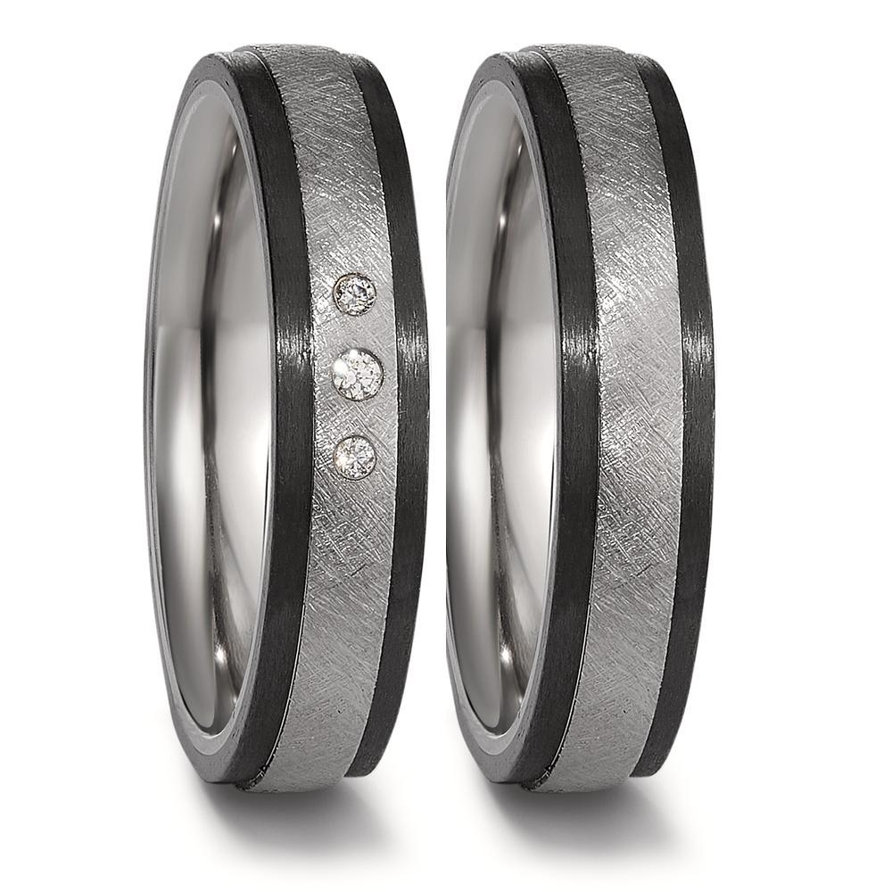 Wedding Ring Titanium, Carbon