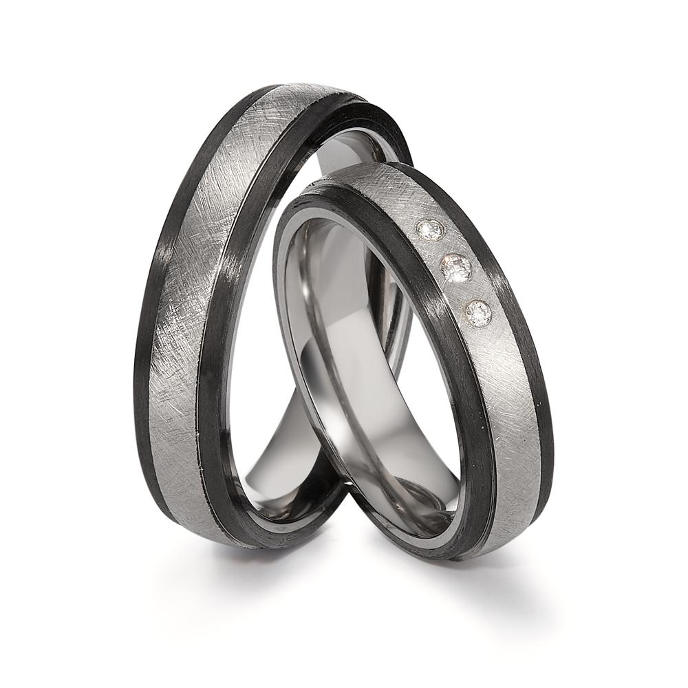 Wedding Ring Titanium, Carbon