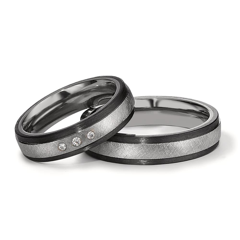 Wedding Ring Titanium, Carbon