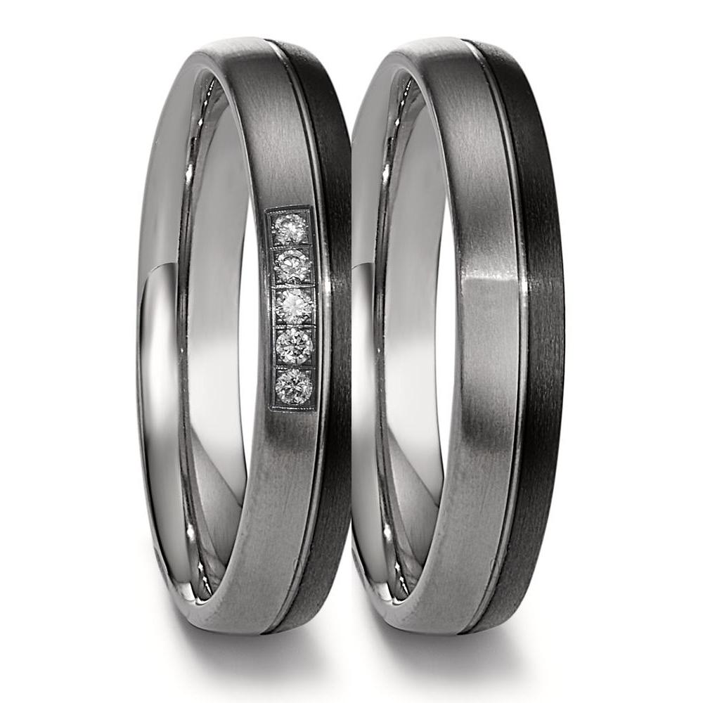 Wedding Ring Titanium, Carbon