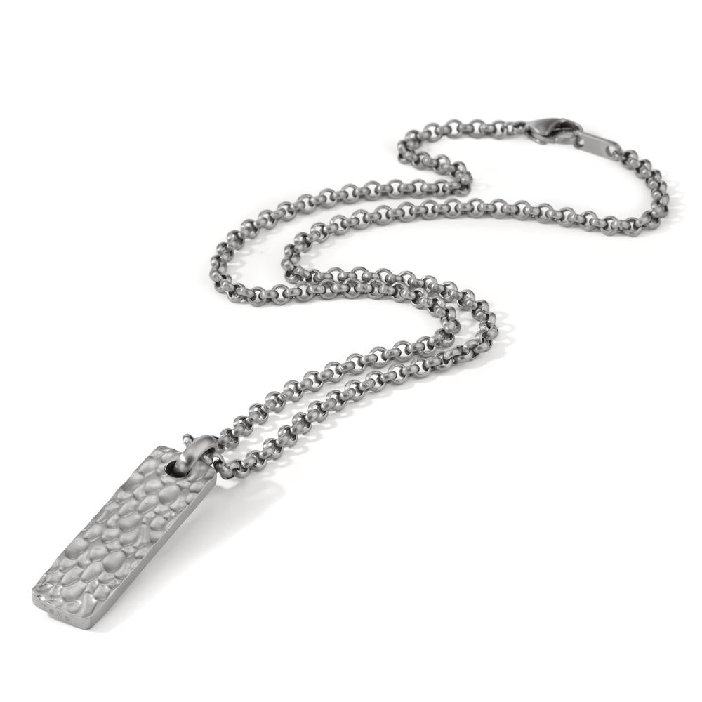 Necklace with pendant Stainless steel 50 cm