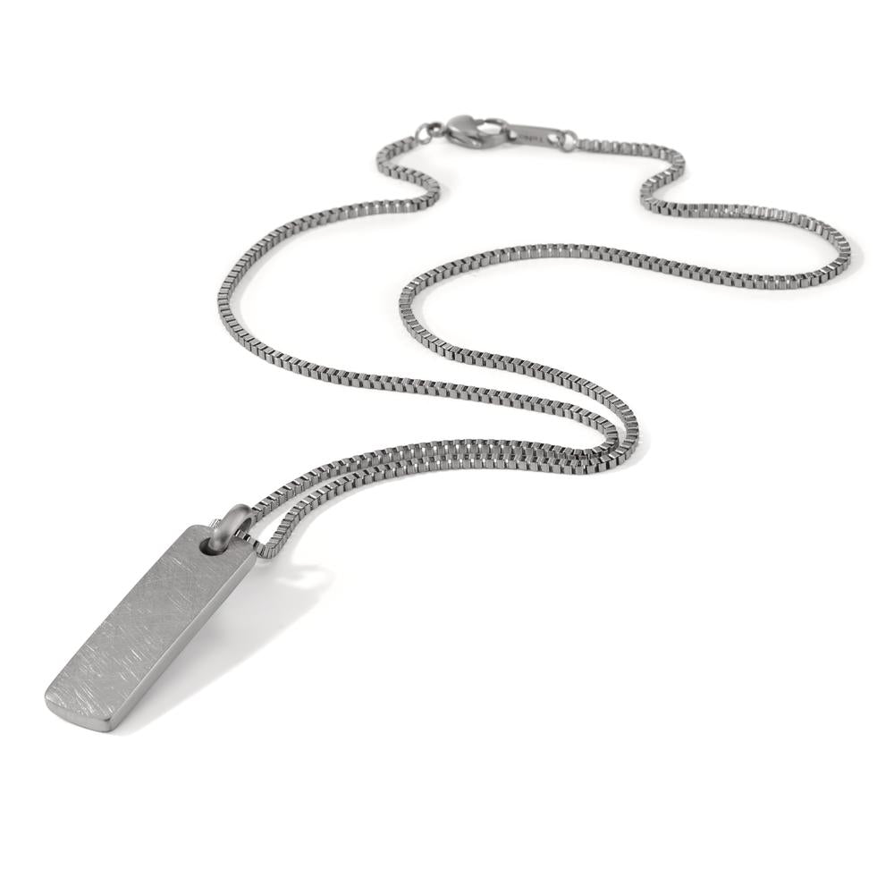 Necklace with pendant Stainless steel 60 cm