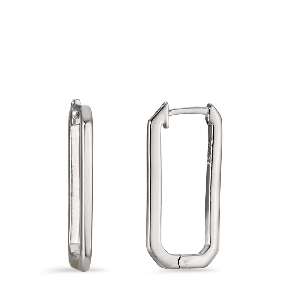 Drop Earrings Silver Rhodium plated