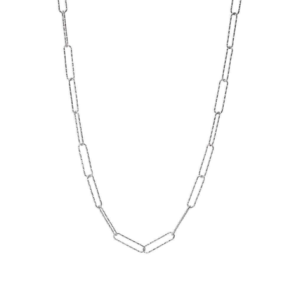 Necklace Silver Rhodium plated 40-45 cm