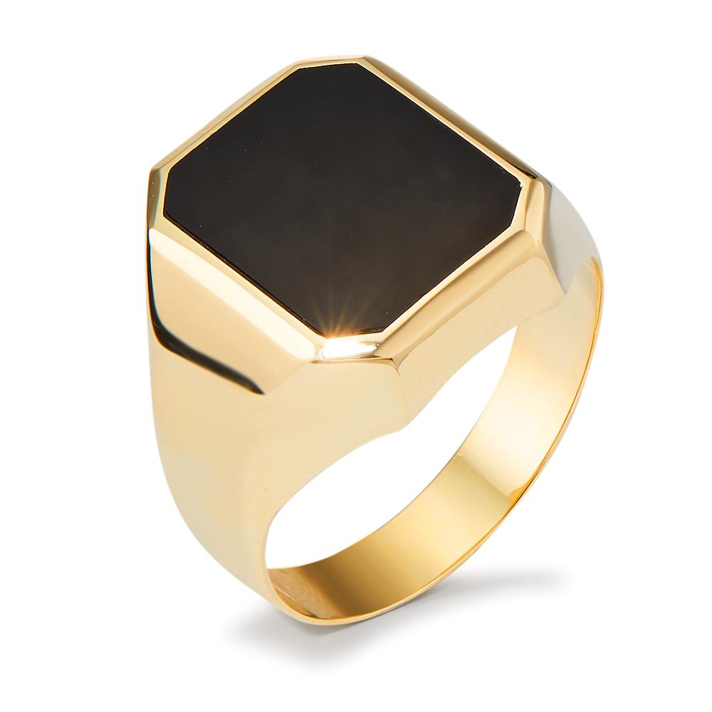 Ring 9k Yellow Gold Onyx