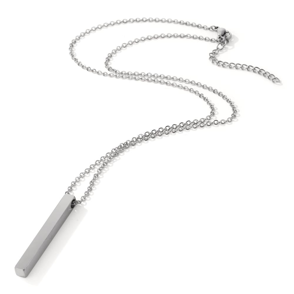 Necklace with pendant Stainless steel 50-55 cm