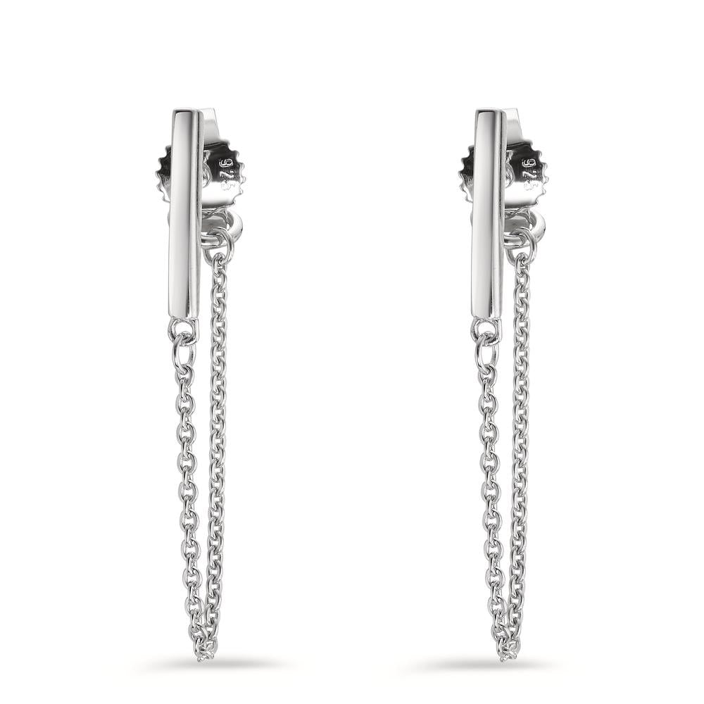 Drop Earrings Silver Rhodium plated