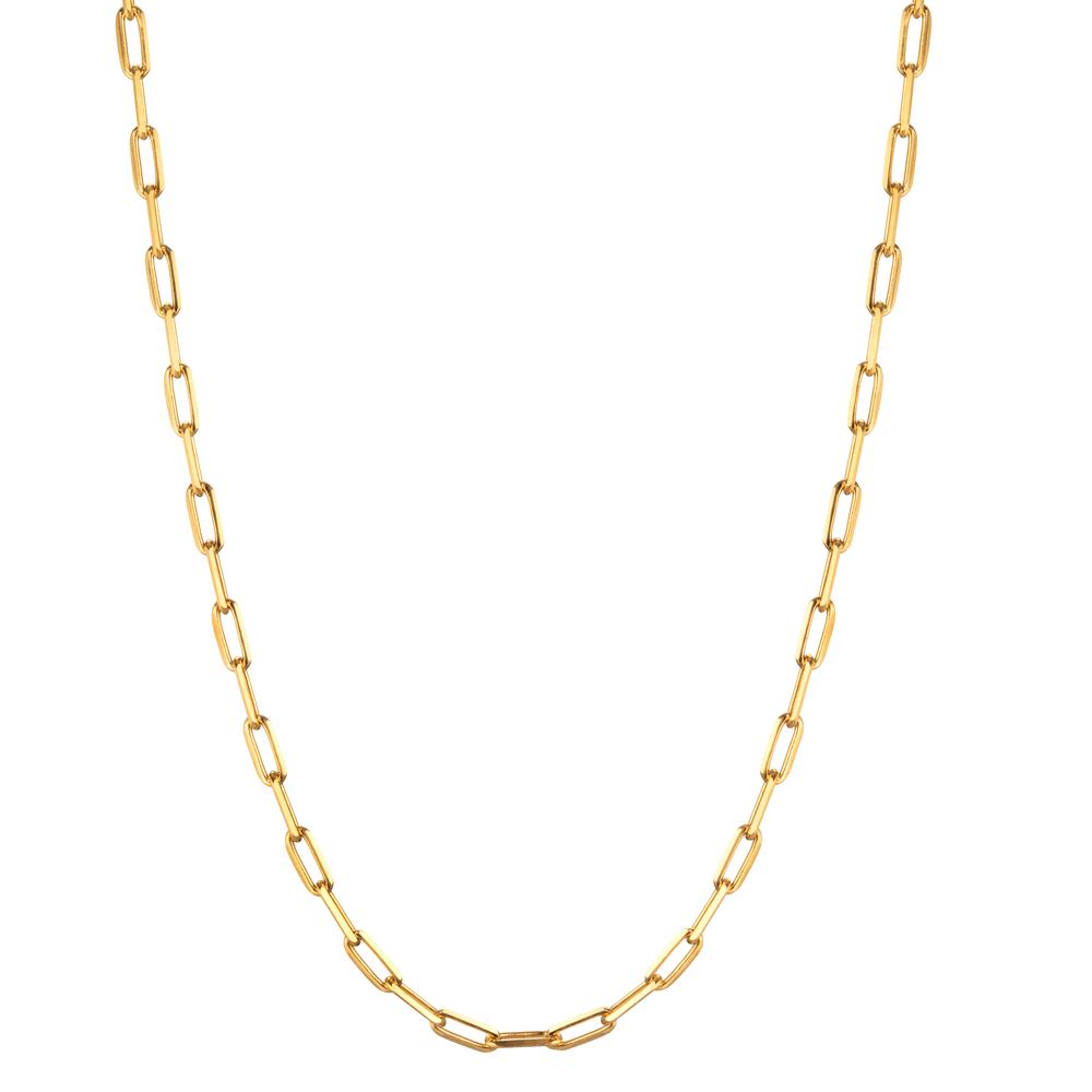 Necklace Silver Yellow Gold plated 40-45 cm