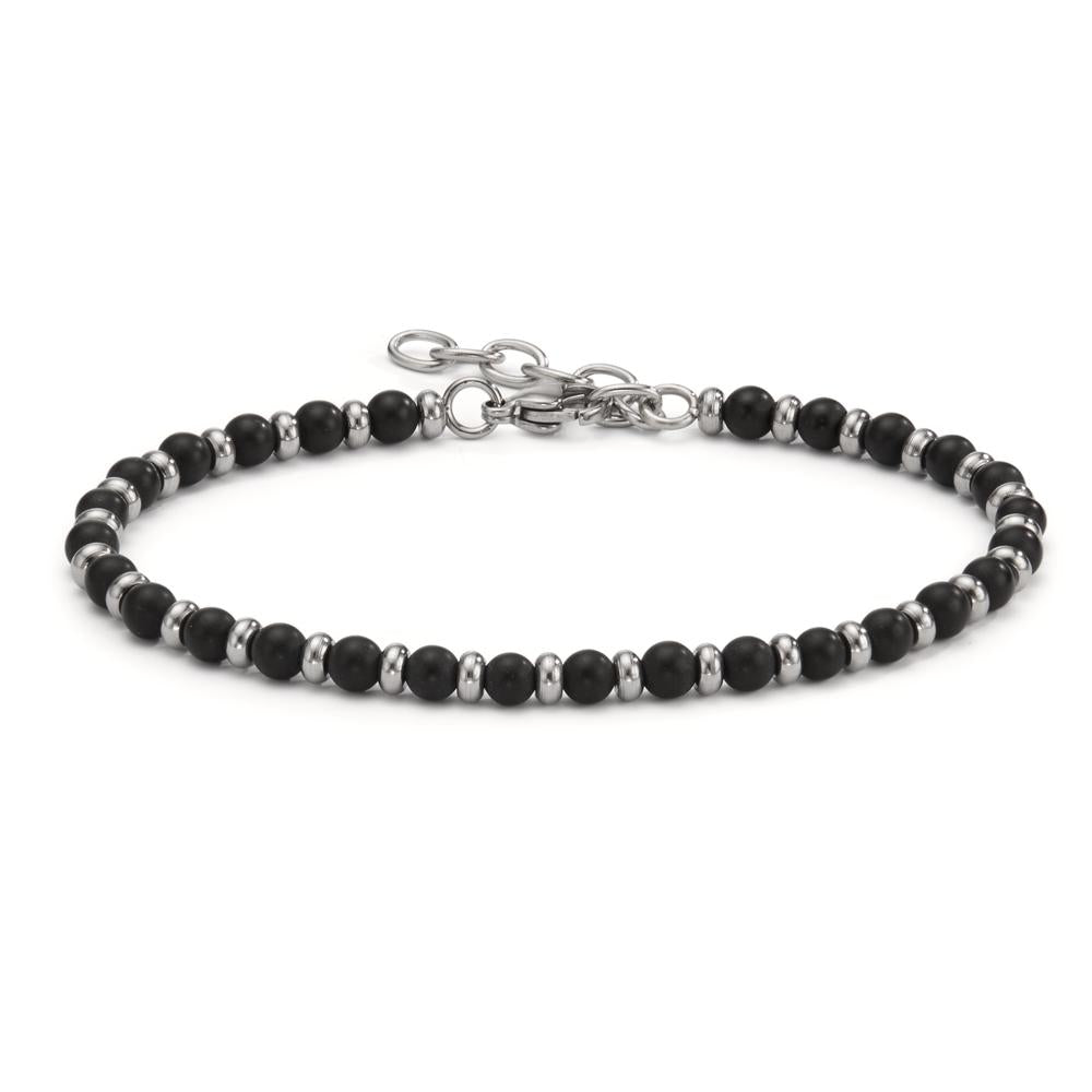 Bracelet Stainless steel Onyx 19-22 cm Ø4.7 mm