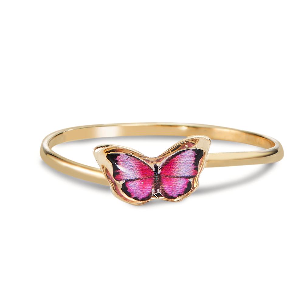 Ring 9k Yellow Gold Butterfly