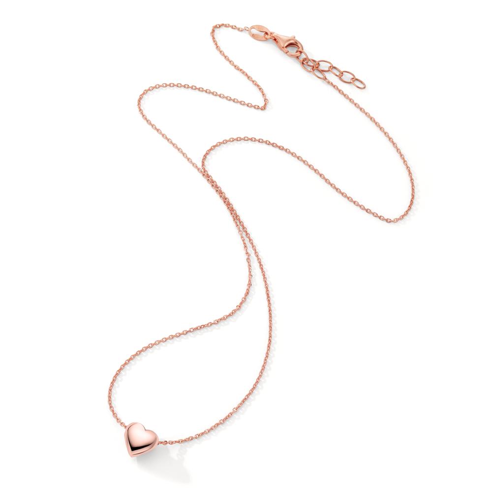 Necklace Silver Rose Gold plated 42-44 cm Ø8 mm