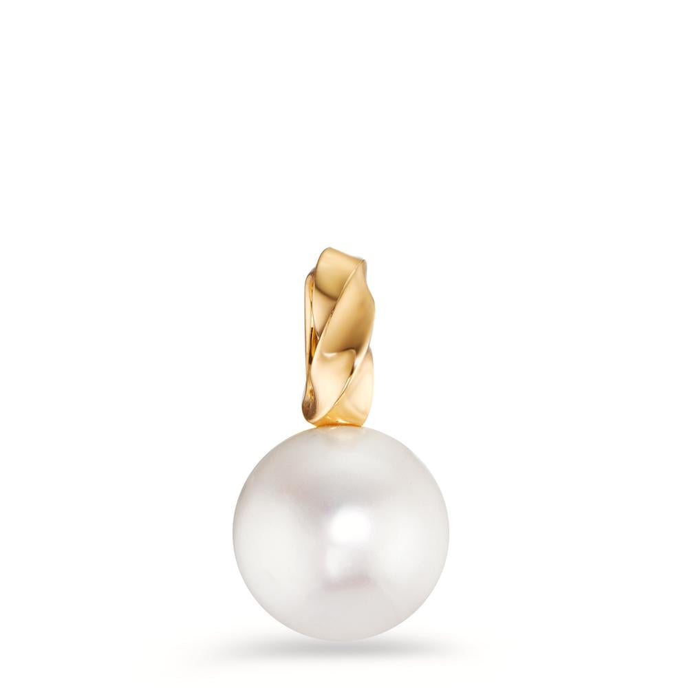 Pendant 18k Yellow Gold Freshwater pearl