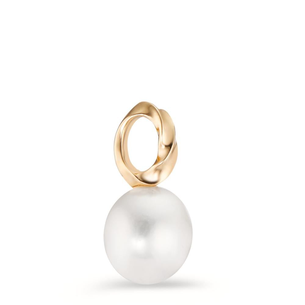 Pendant 18k Yellow Gold Freshwater pearl