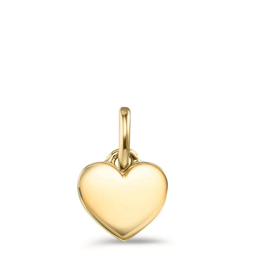 Pendant 9k Yellow Gold Heart Ø6 mm