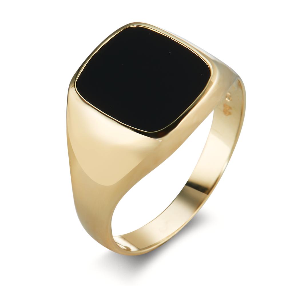 Ring 9k Yellow Gold Onyx