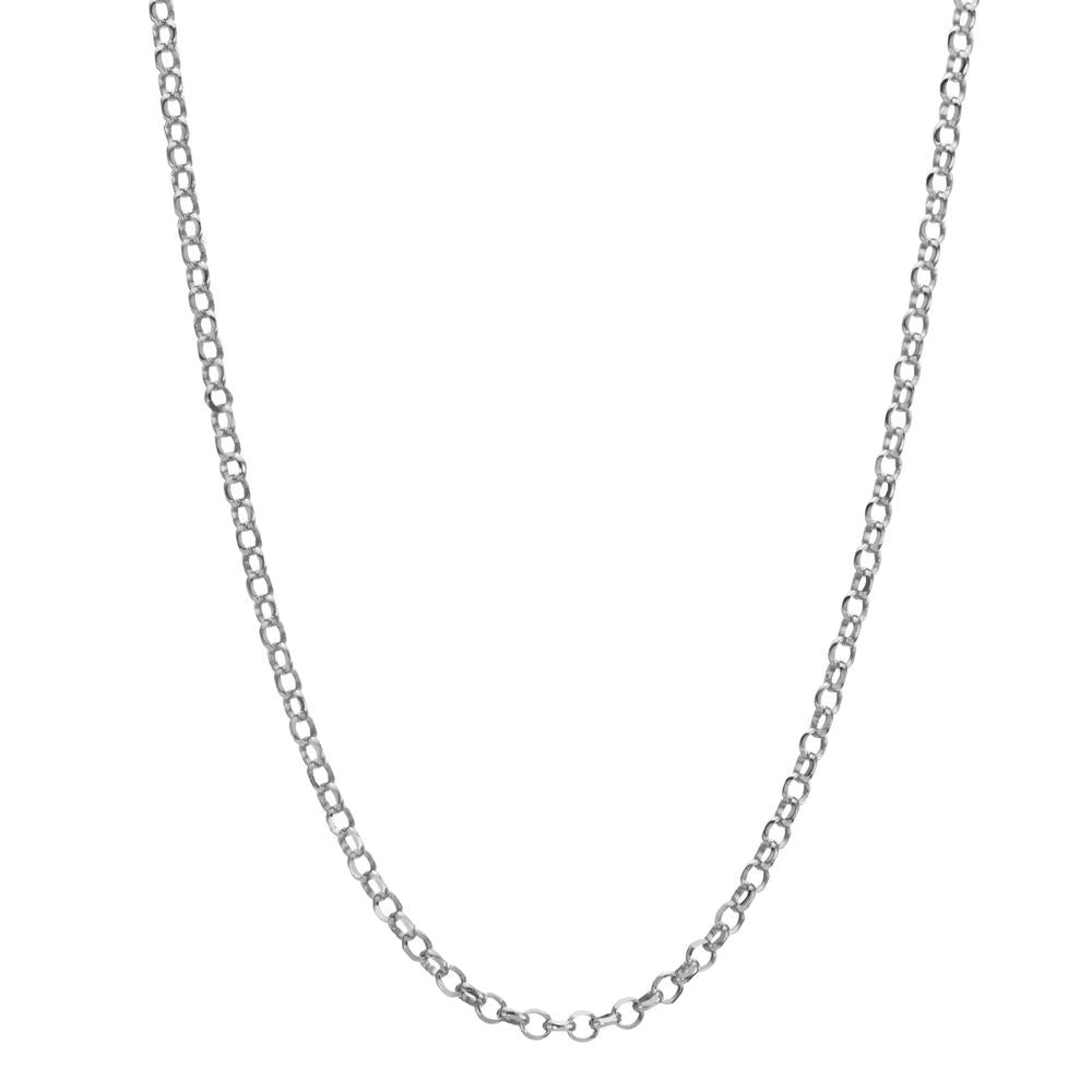 Necklace Silver Rhodium plated 40-45 cm