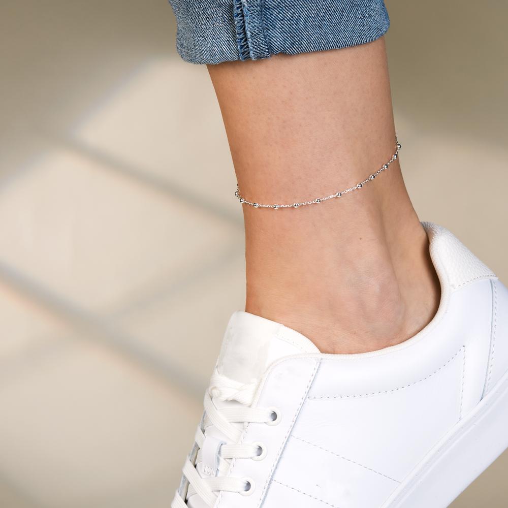 Anklet Silver 22-25 cm