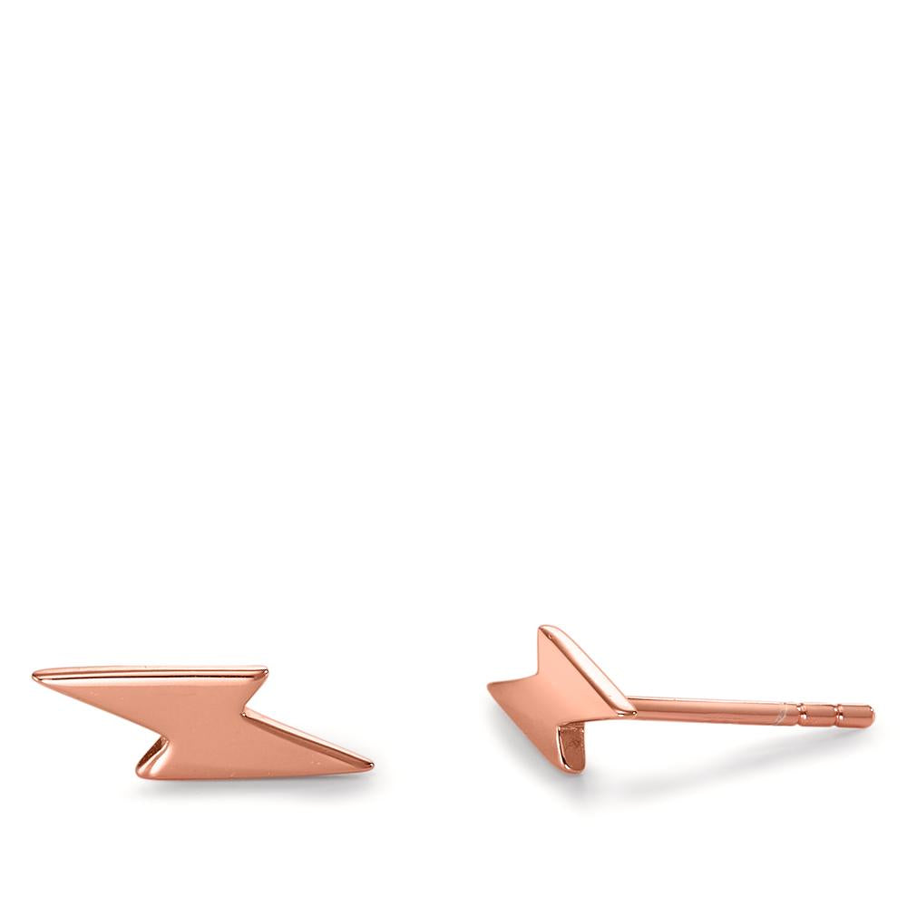 Stud earrings Silver Rose Gold plated