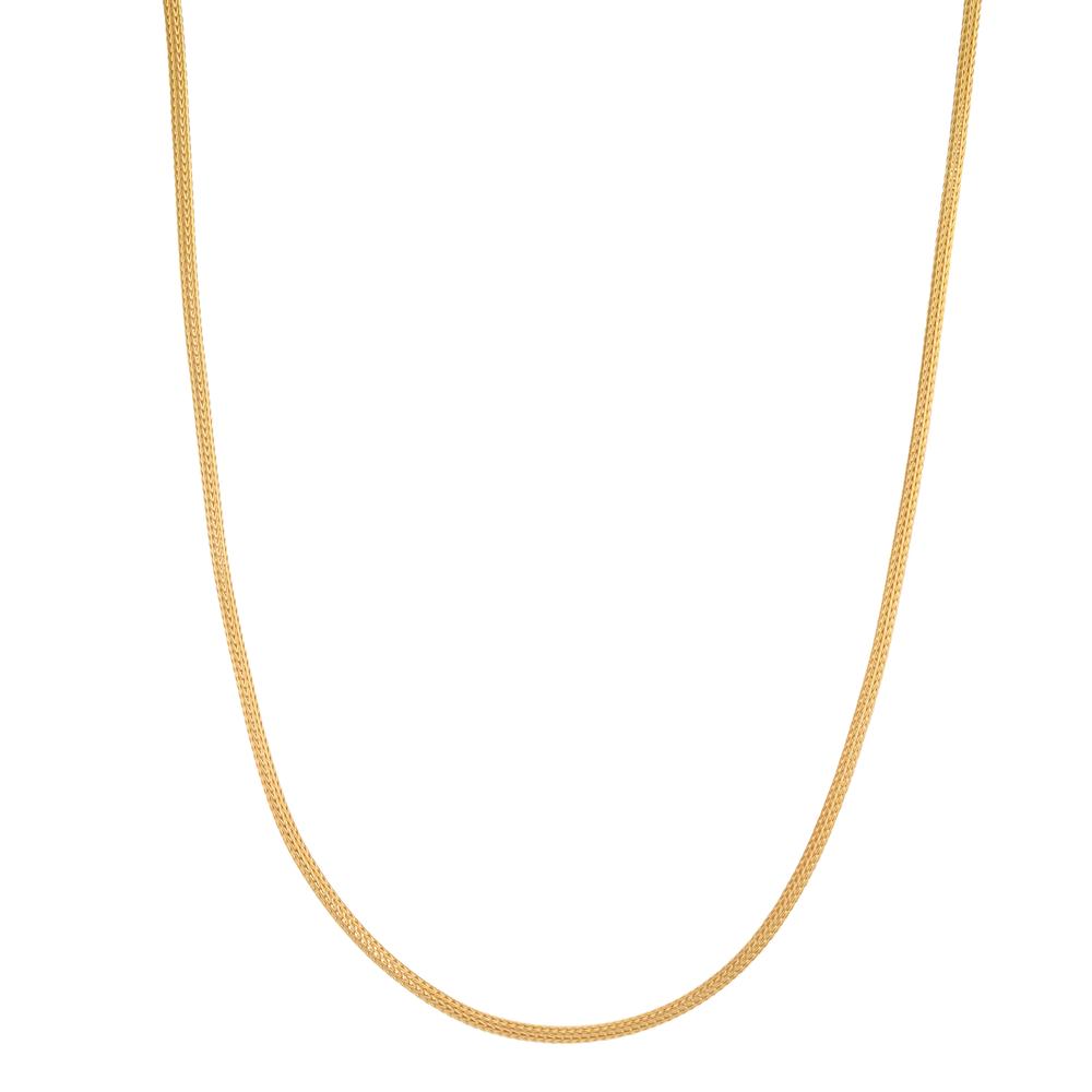 Necklace Silver Yellow Gold plated 42-45 cm Ø1.9 mm