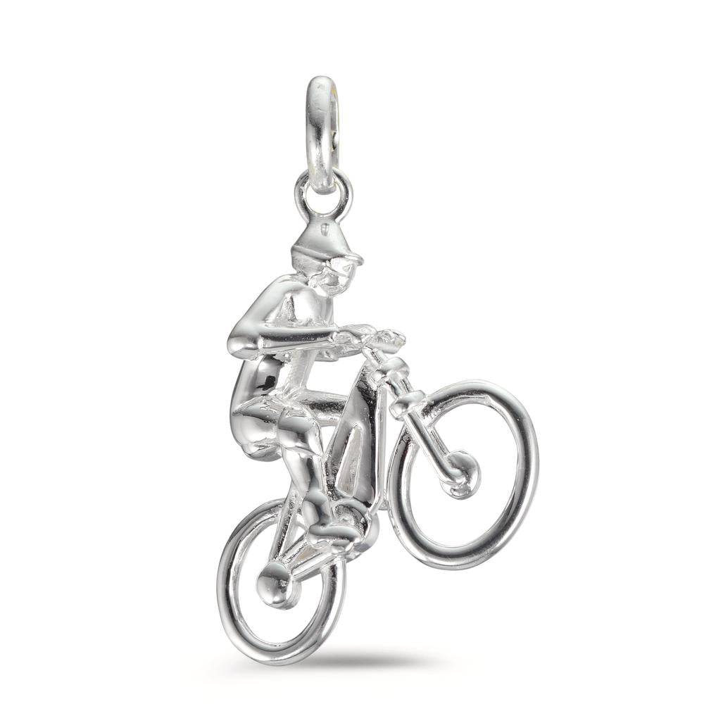 Pendant Silver Bicycle