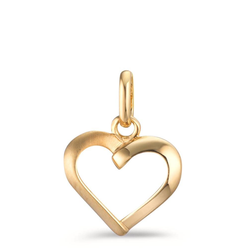 Pendant 9k Yellow Gold Heart Ø11 mm