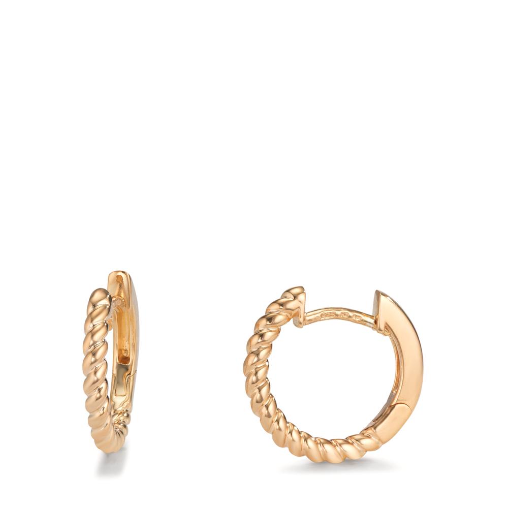 Hinged hoop 9k Yellow Gold