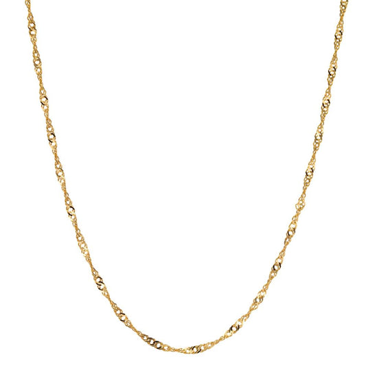 Necklace 18k Yellow Gold 38 cm