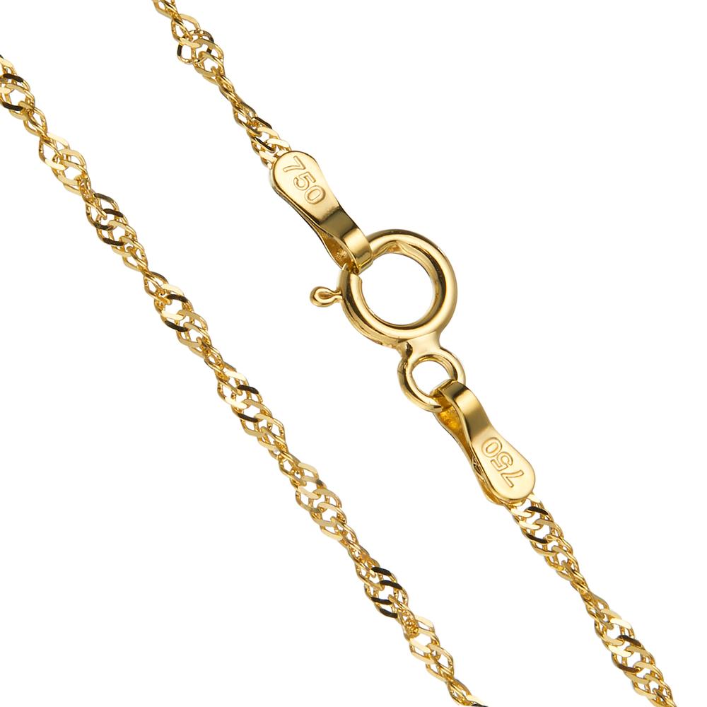 Necklace 18k Yellow Gold 38 cm