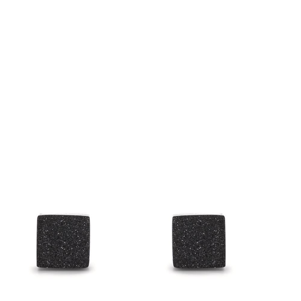 Stud earrings Stainless steel IP coated Ø5 mm