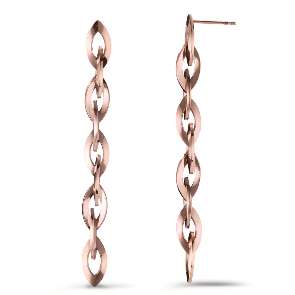 Drop Earrings Stainless steel Rose IP coated