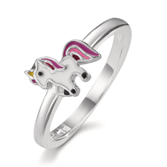 Ring Silver Rhodium plated Unicorn