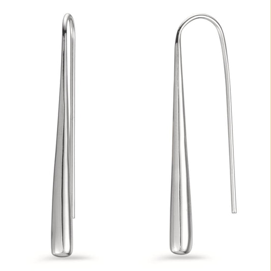 Drop Earrings Silver Rhodium plated