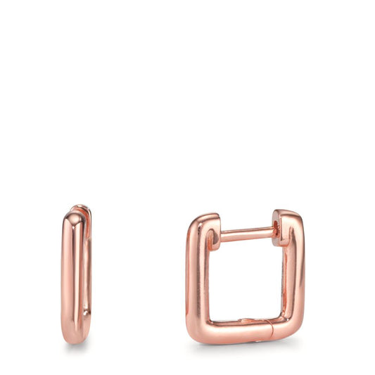 Hinged hoop Silver Rose Gold plated