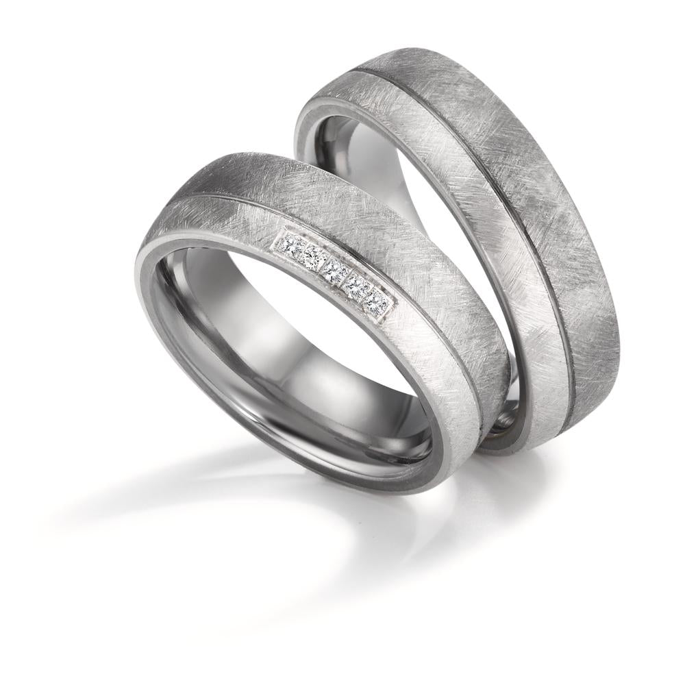 Wedding Ring Tantal 999, Platinum 950