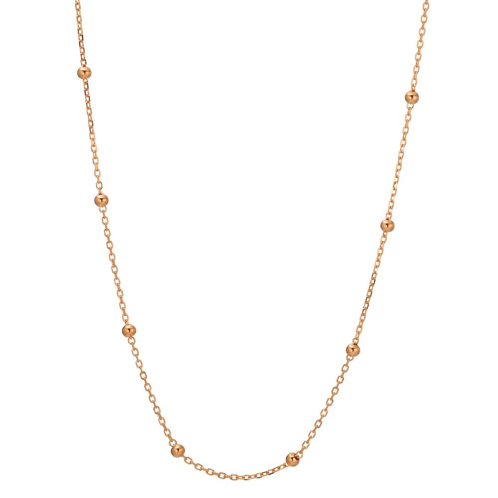 Necklace Silver Rose Gold plated 40-45 cm