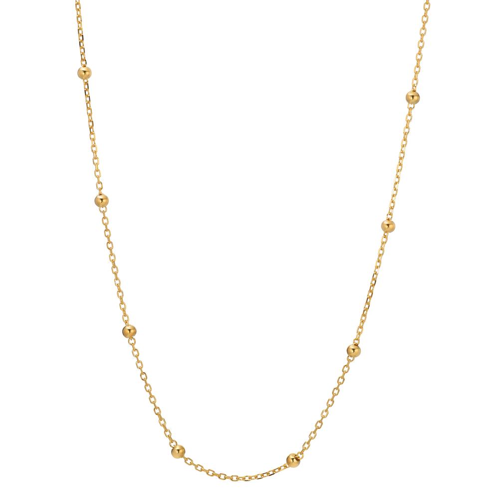 Necklace Silver Yellow Gold plated 40-45 cm