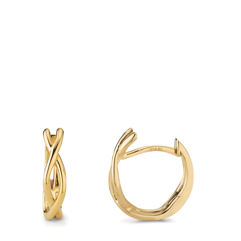 Hinged hoop 9k Yellow Gold