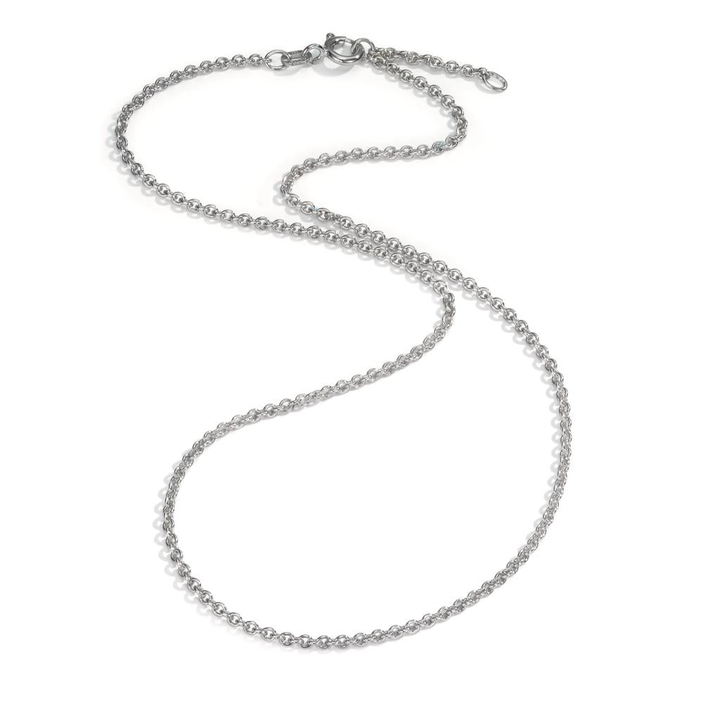 Necklace Silver Rhodium plated 36-38 cm