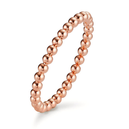 Stacking ring Silver Rose Gold plated