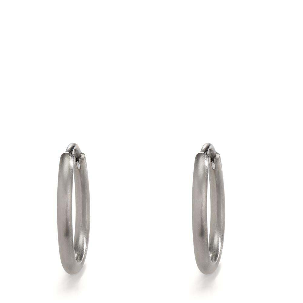 Hoop earrings Titanium