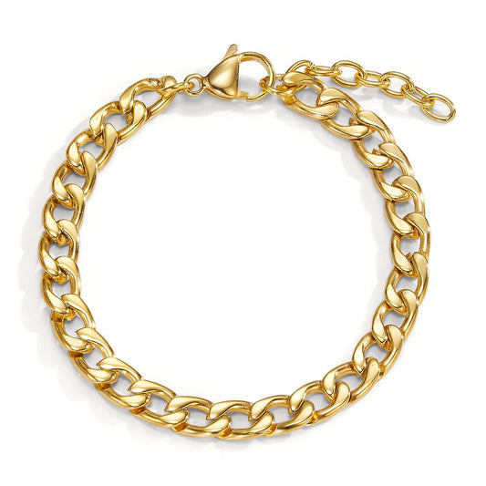 Bracelet Stainless steel Yellow IP coated 18-21 cm