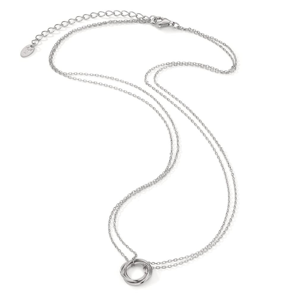 Necklace Silver Rhodium plated 40-45 cm