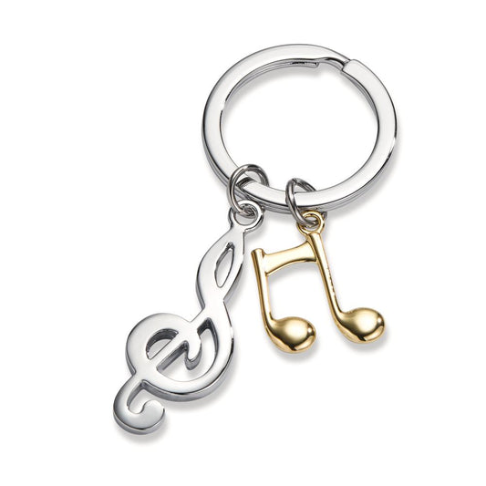 Keychains Metal Treble Clef Ø35 mm