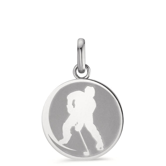 Pendant Stainless steel Ice Hockey Ø18 mm