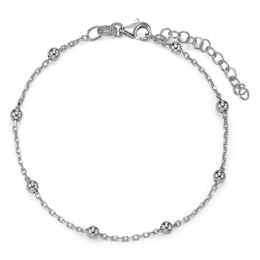 Bracelet Silver Rhodium plated 16.5-19.5 cm