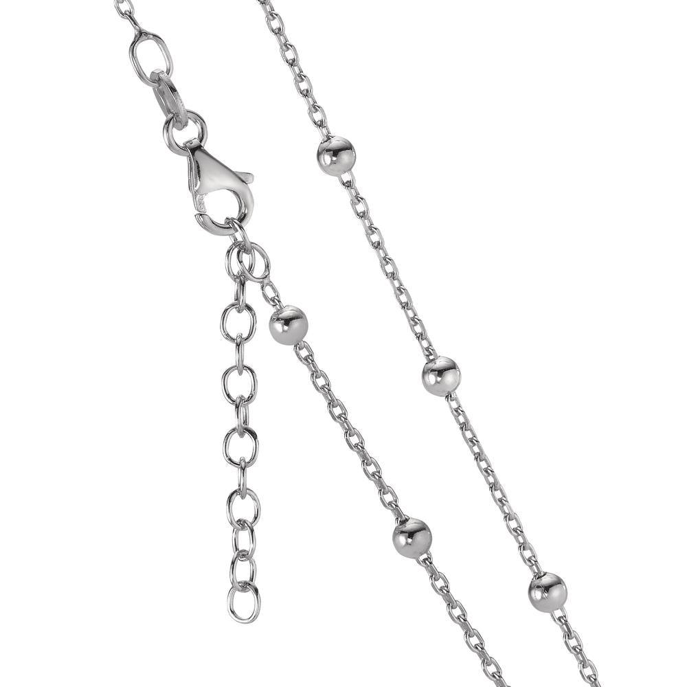 Necklace Silver Rhodium plated 41-44 cm