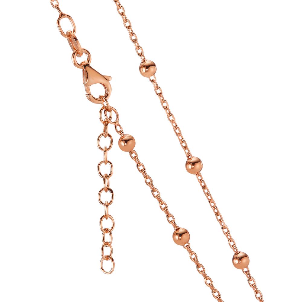 Necklace Silver Rose Gold plated 41-44 cm