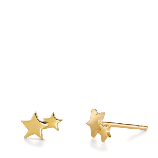 Stud earrings 9k Yellow Gold Star