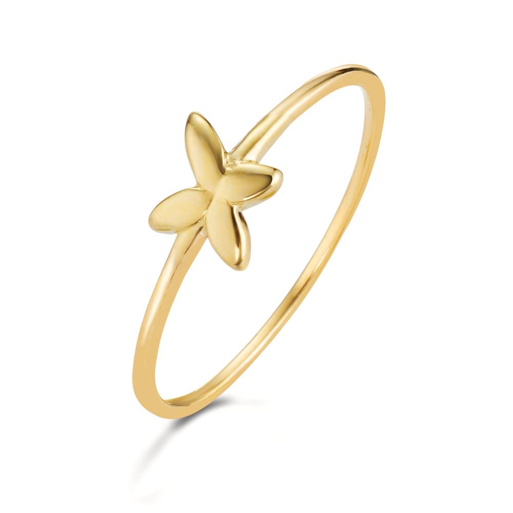 Ring 9k Yellow Gold Flower